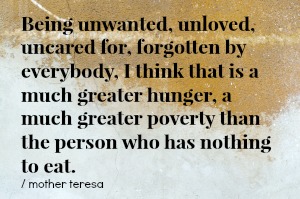 mother teresa poverty