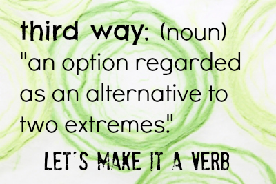 the third way verb